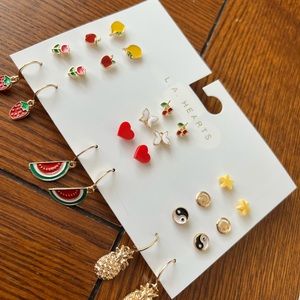 PacSun Earrings Set NWT